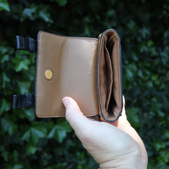 EUC COACH Micro Track Keyfob in Black Antique/Forest - Picture 4 of 9